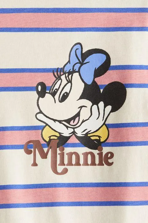 Camiseta de algodón con motivo