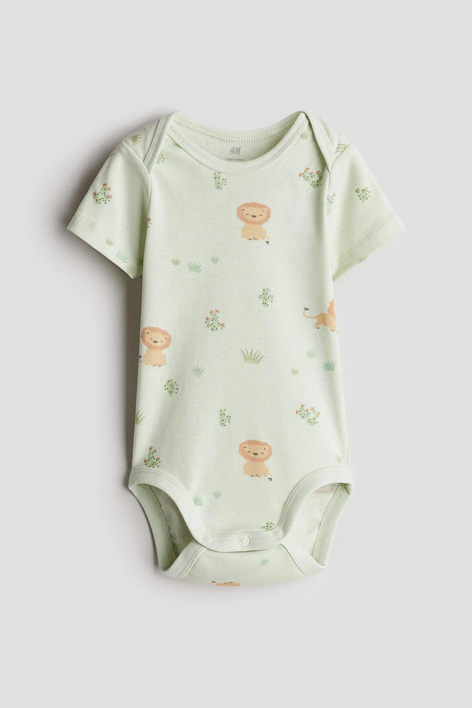 Body estampado con cuello americano