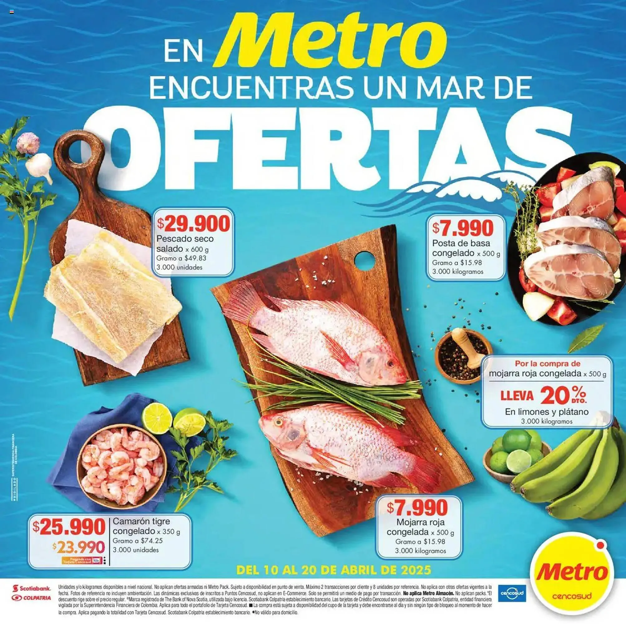 Catalogo de Catálogo Metro 10 de abril al 20 de abril 2025 - Pag 1