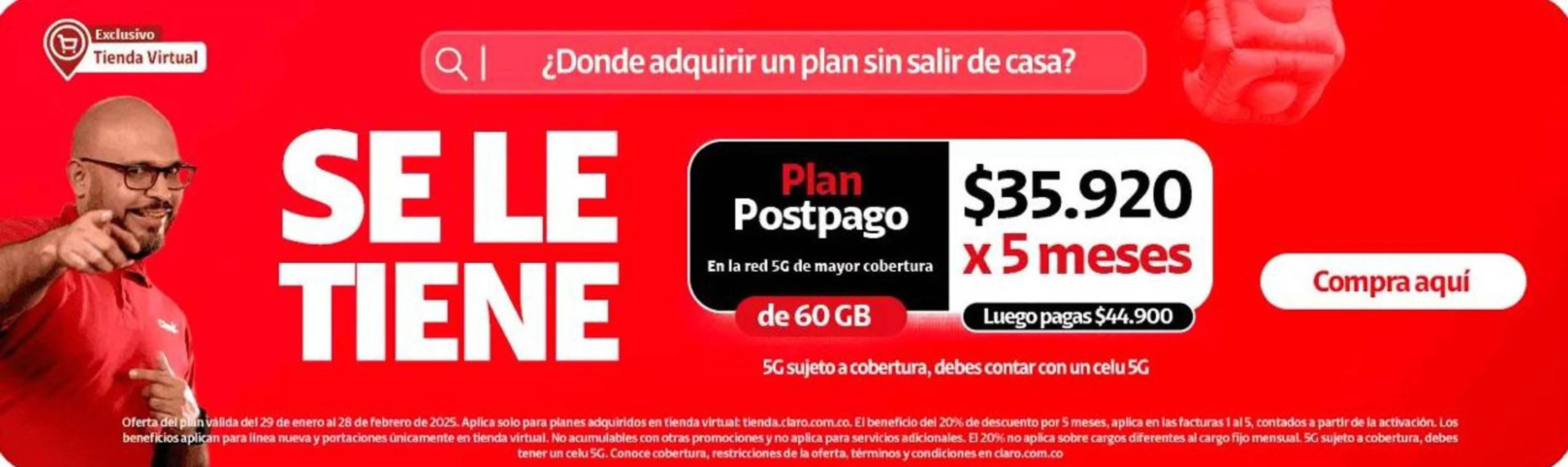 Catalogo de Catálogo Claro 31 de enero al 28 de febrero 2025 - Pag 1