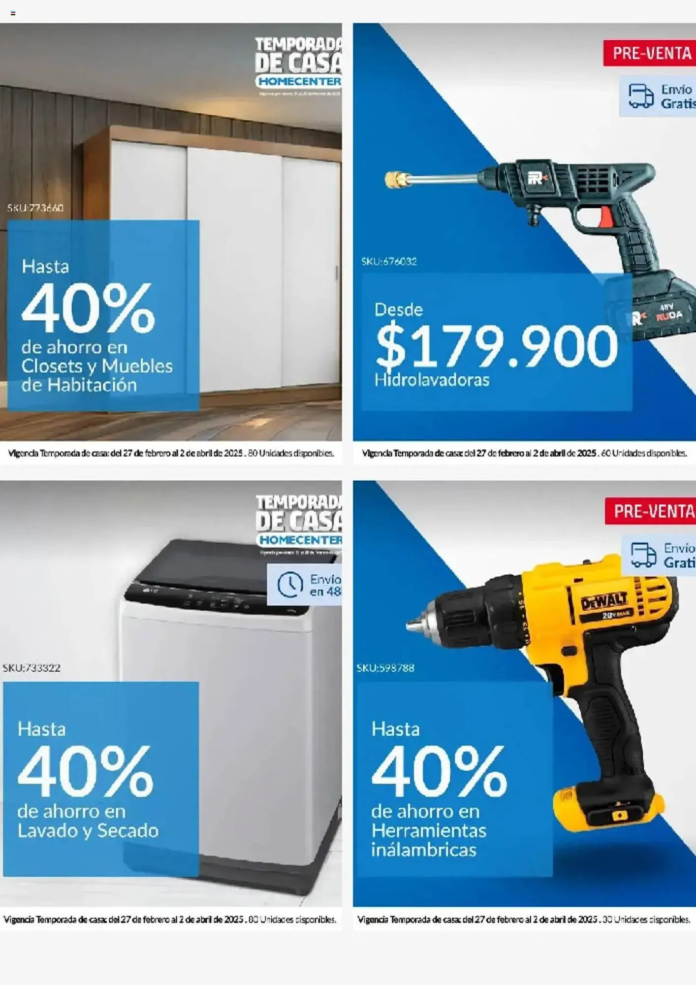 Catalogo de Catálogo Homecenter 7 de marzo al 2 de abril 2025 - Pag 5