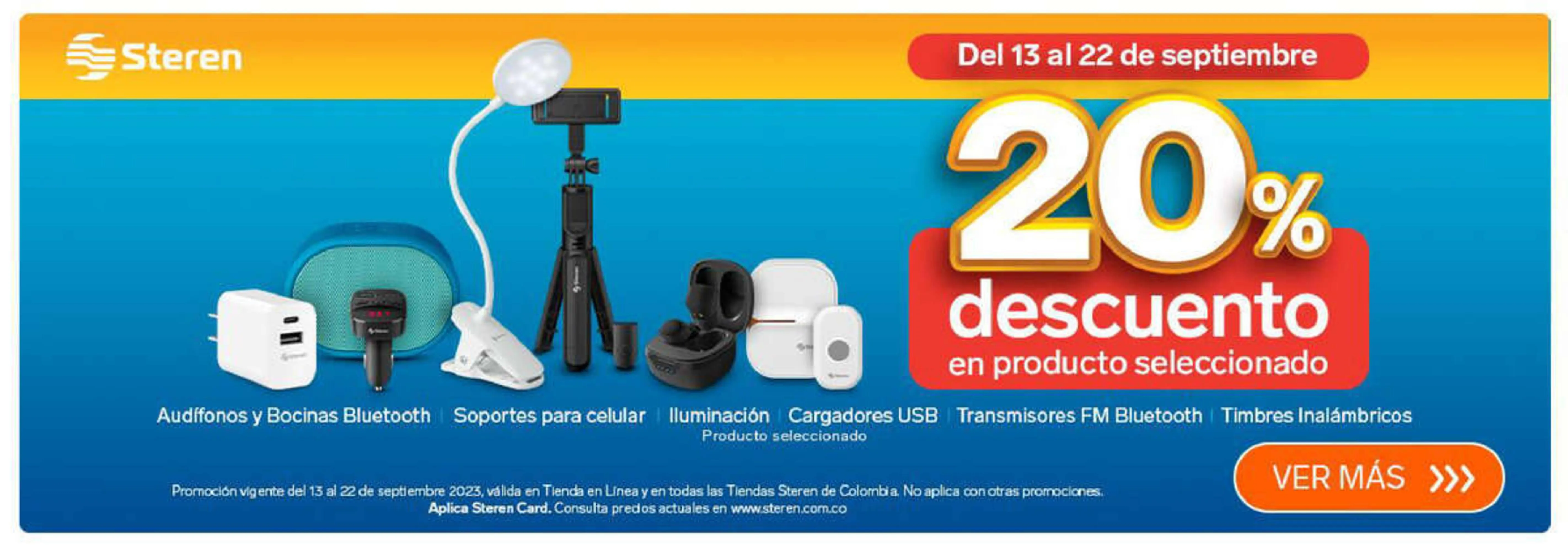 Catalogo de Catálogo Steren 18 de septiembre al 22 de septiembre 2023 - Pag 1