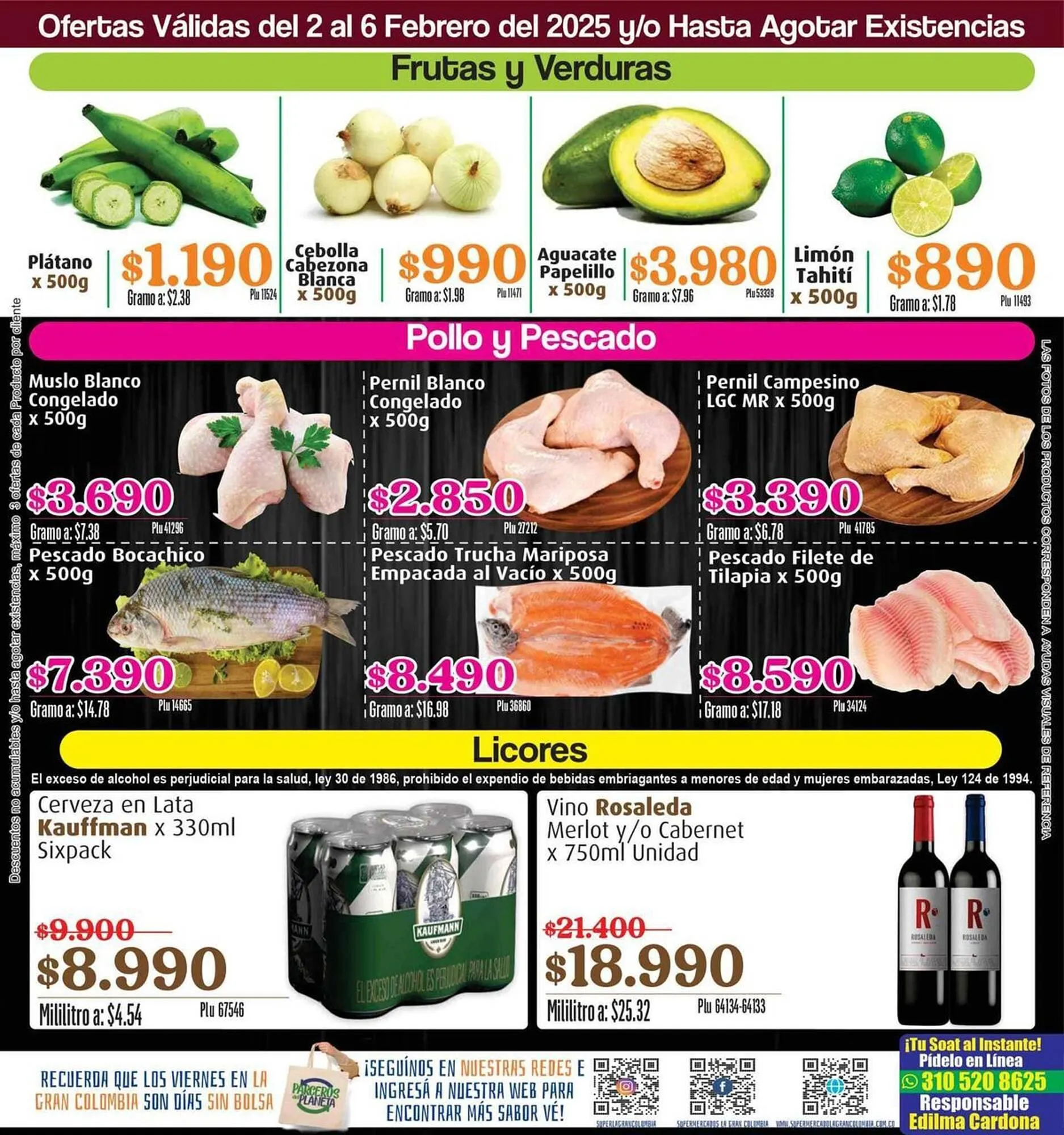 Catalogo de Catálogo La Gran Colombia 4 de febrero al 6 de febrero 2025 - Pag 1