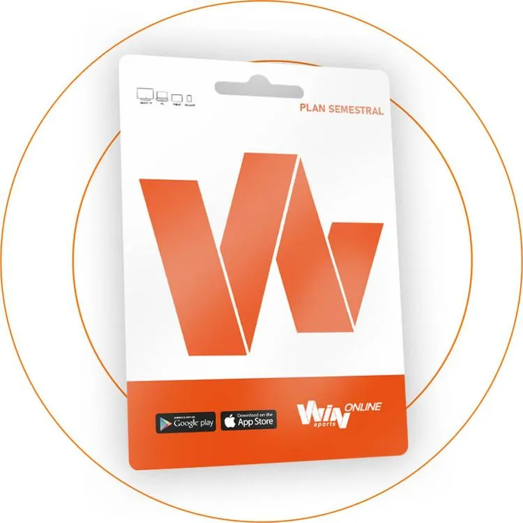 Pin Suscripción Win Sports On line Plan Semestral