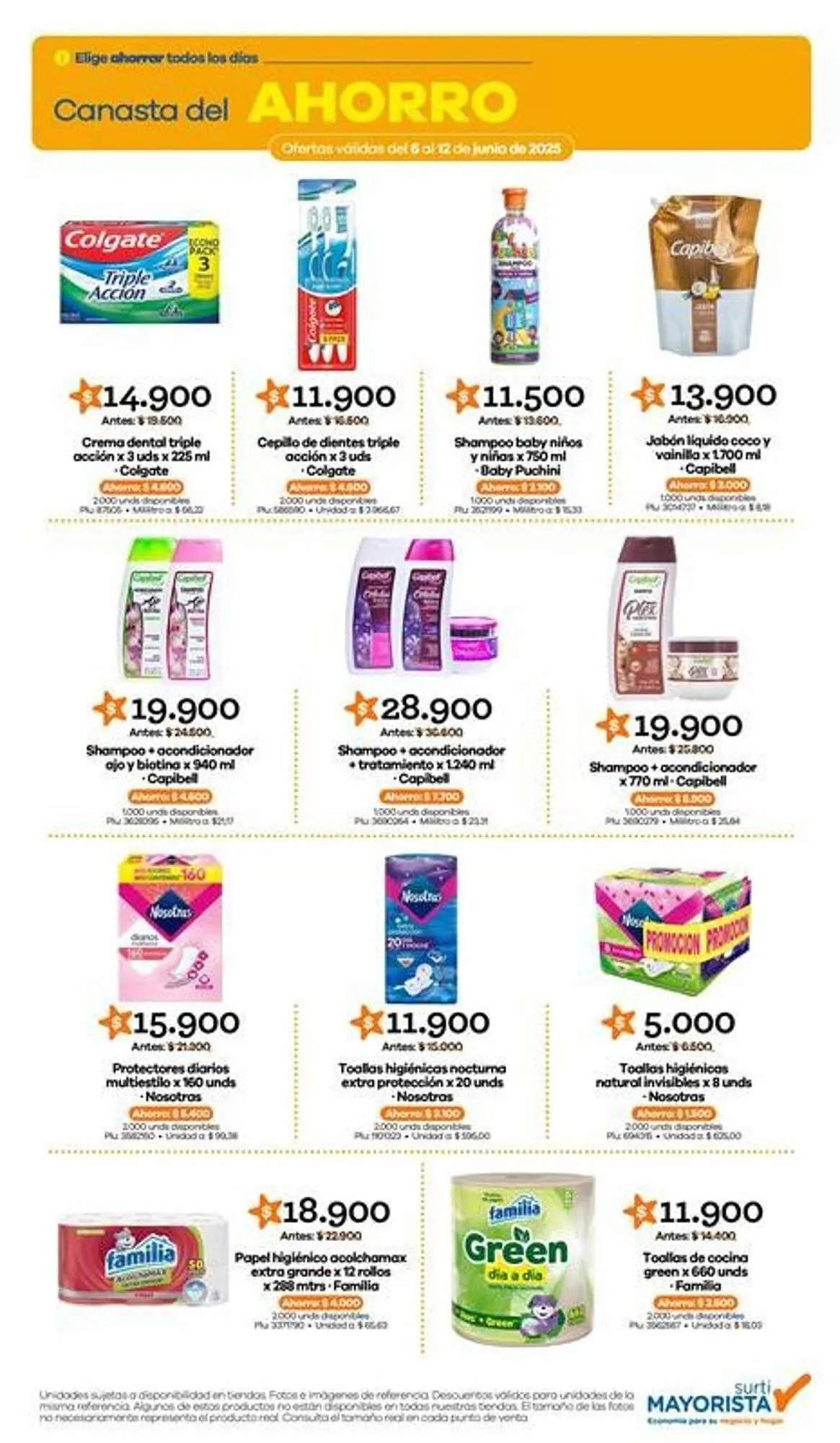 Catalogo de Catálogo Surtimayorista 9 de junio al 12 de junio 2025 - Pag 1