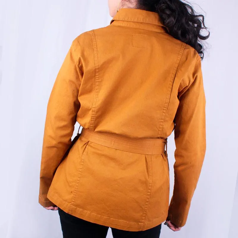 Gabardina De Mujer Lec Lee Mostaza