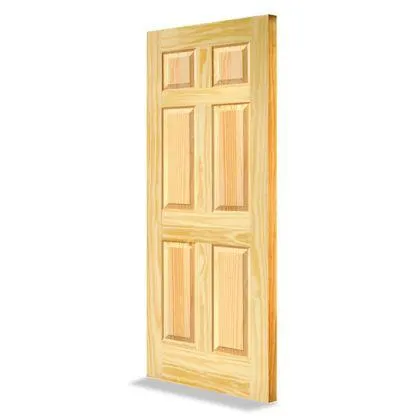 Puerta Pino 6 Paneles 86x203cm
