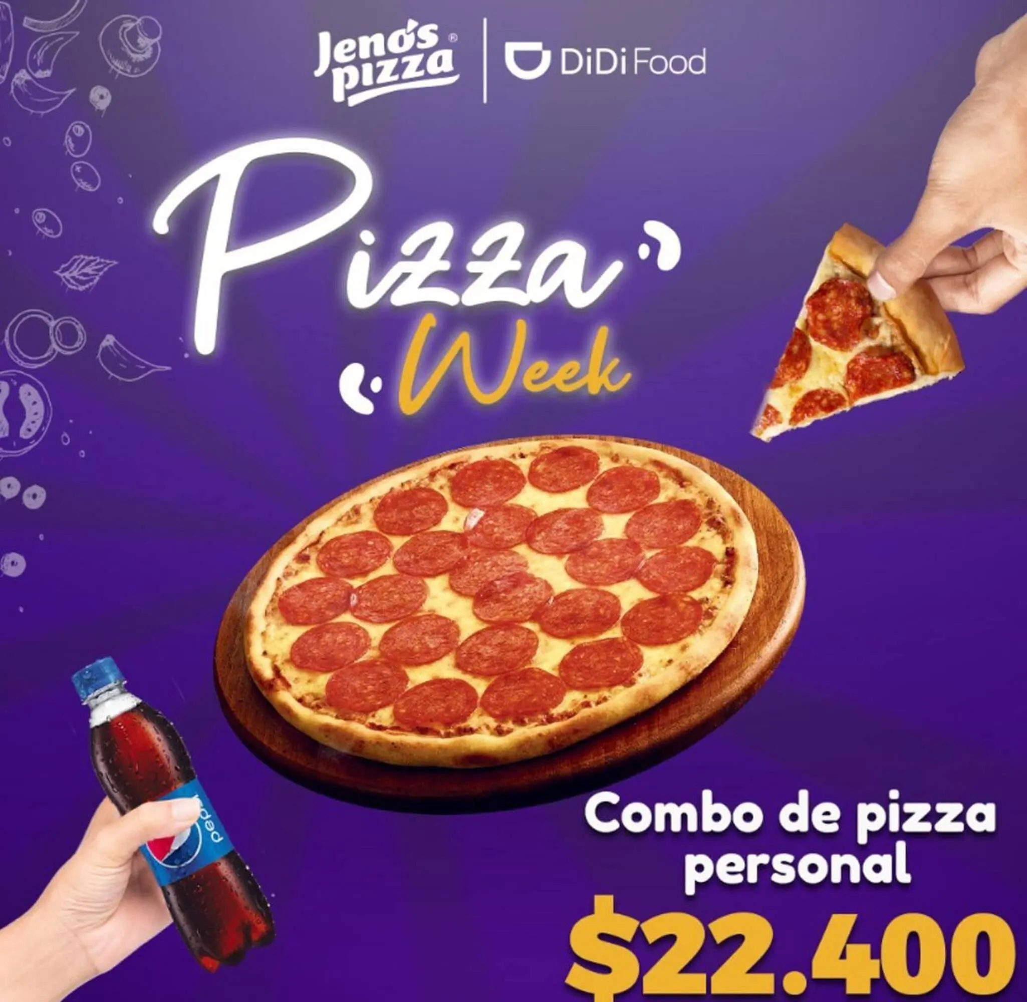 Catalogo de Catálogo Jeno's Pizza 25 de abril al 25 de mayo 2024 - Pag 1