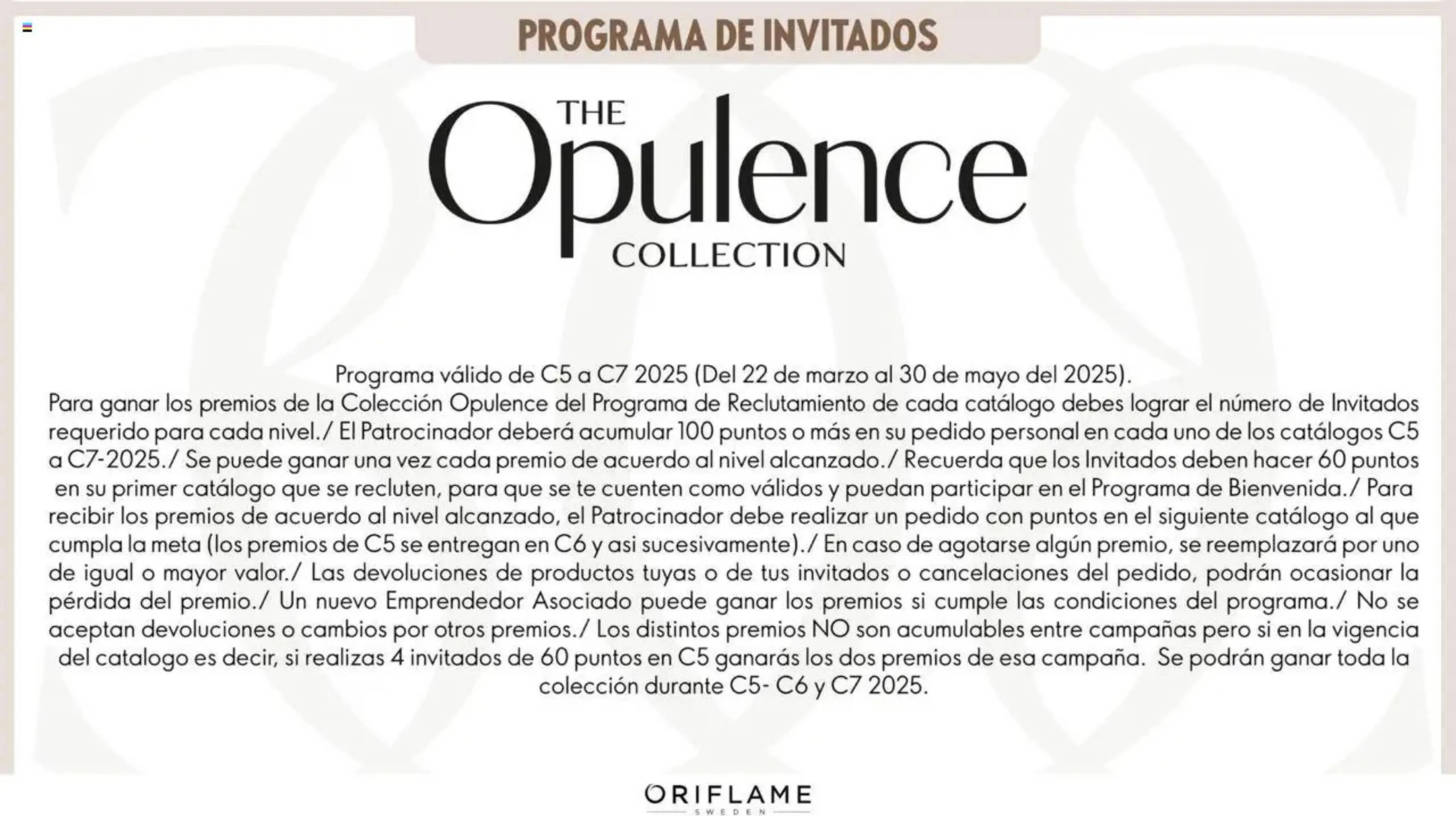 Catalogo de Catálogo Oriflame 4 de abril al 15 de junio 2025 - Pag 7