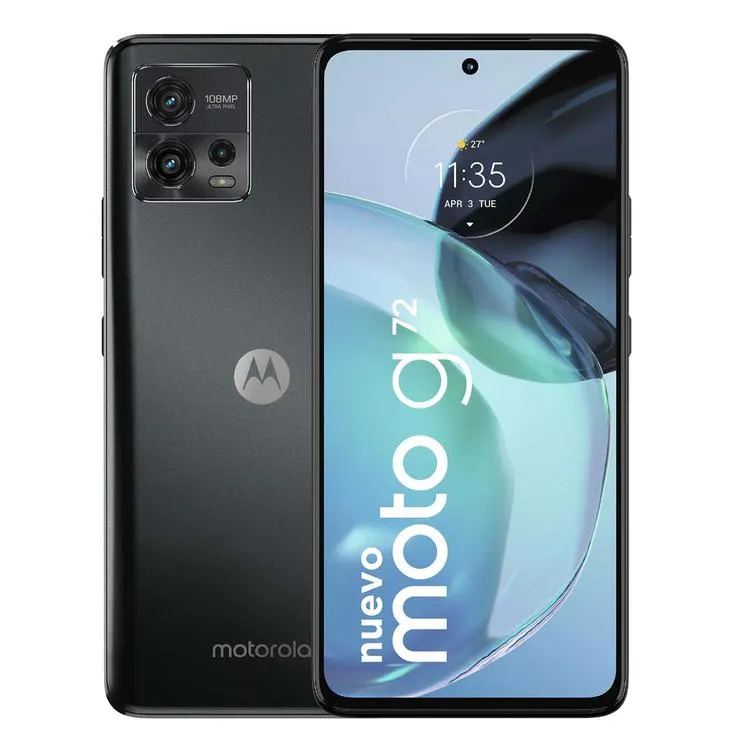 Celular MOTOROLA G72 128GB Negro