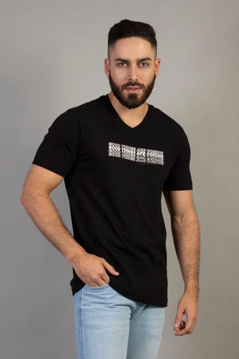 Camiseta cuello V