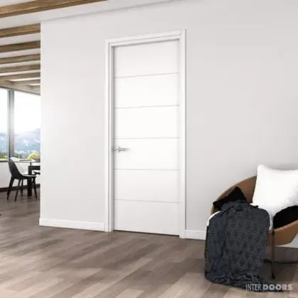 Puerta Valerie 75x214 Cm Blanco