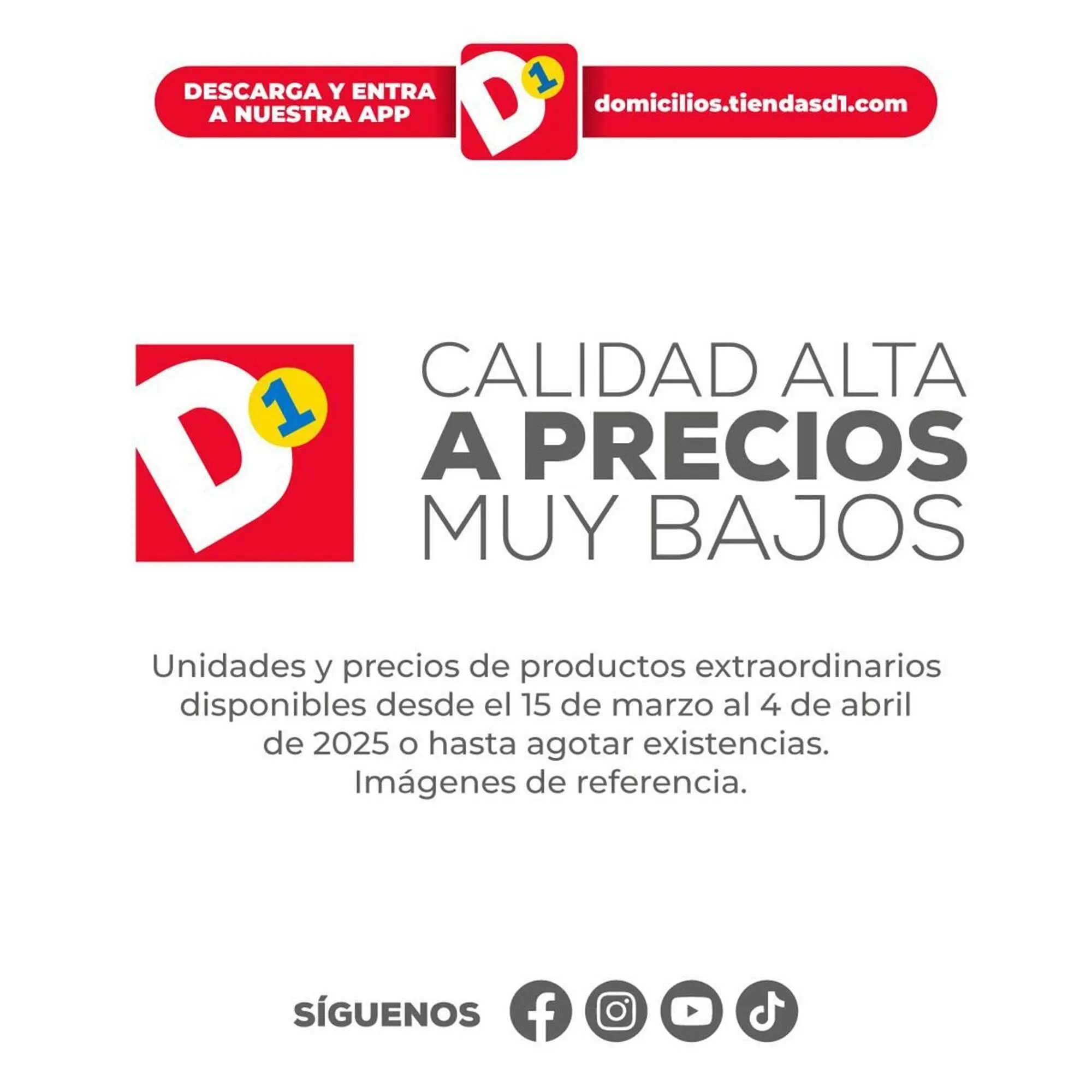 Catalogo de Catálogo Tiendas D1 5 de abril al 5 de abril 2025 - Pag 6