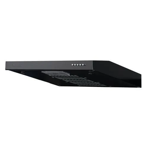 Campana Horizontal en lámina CR prepintada negra de 60 cm de fácil limpieza - CX 4310