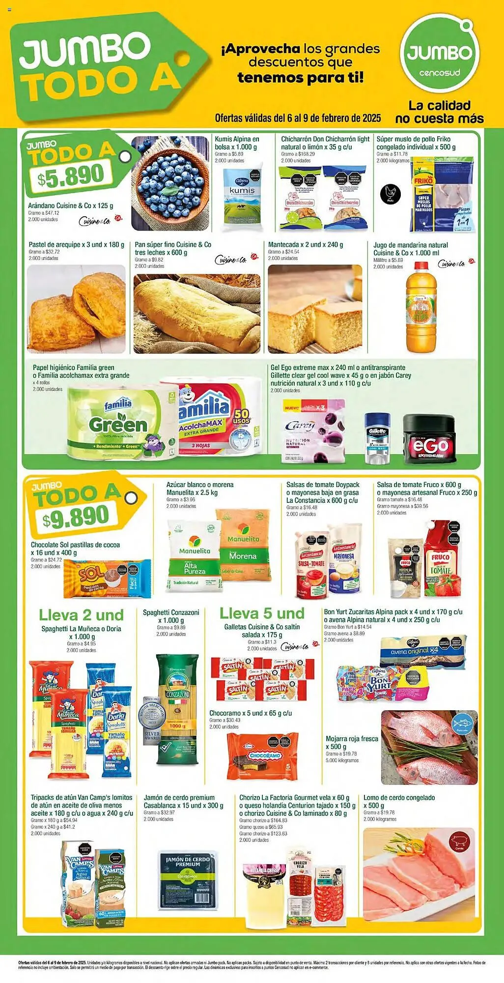 Catalogo de Catálogo Jumbo 6 de febrero al 9 de febrero 2025 - Pag 1