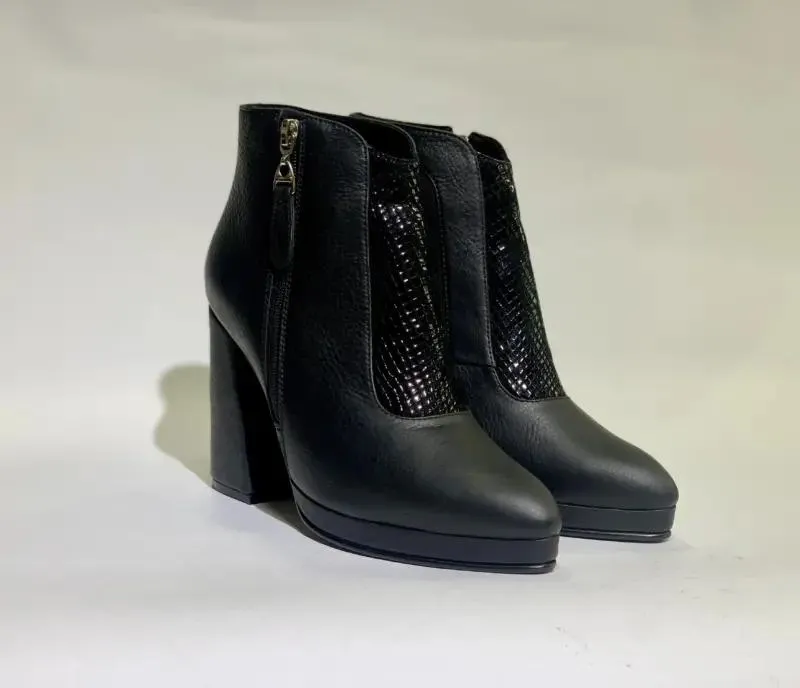 Botin en cuero