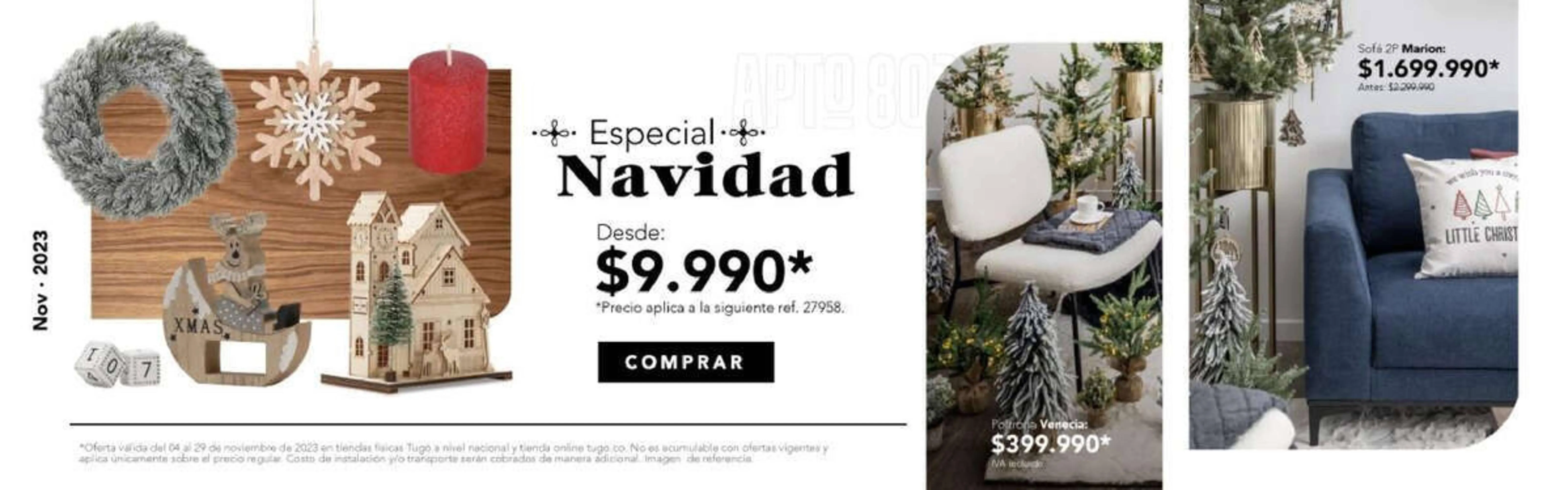 Catalogo de Catálogo Tugó 15 de noviembre al 29 de noviembre 2023 - Pag 1