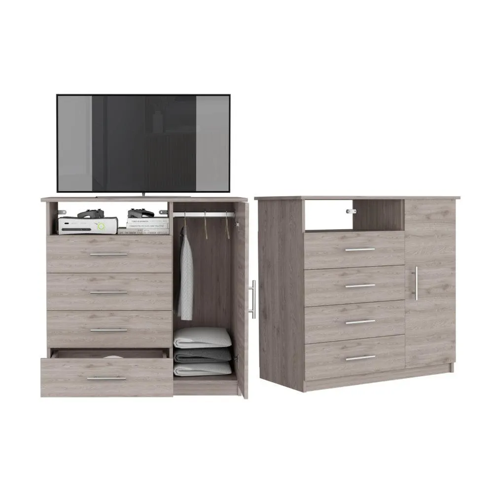 Organizador barlovento, humo, con cuatro cajones organizadores zf x2