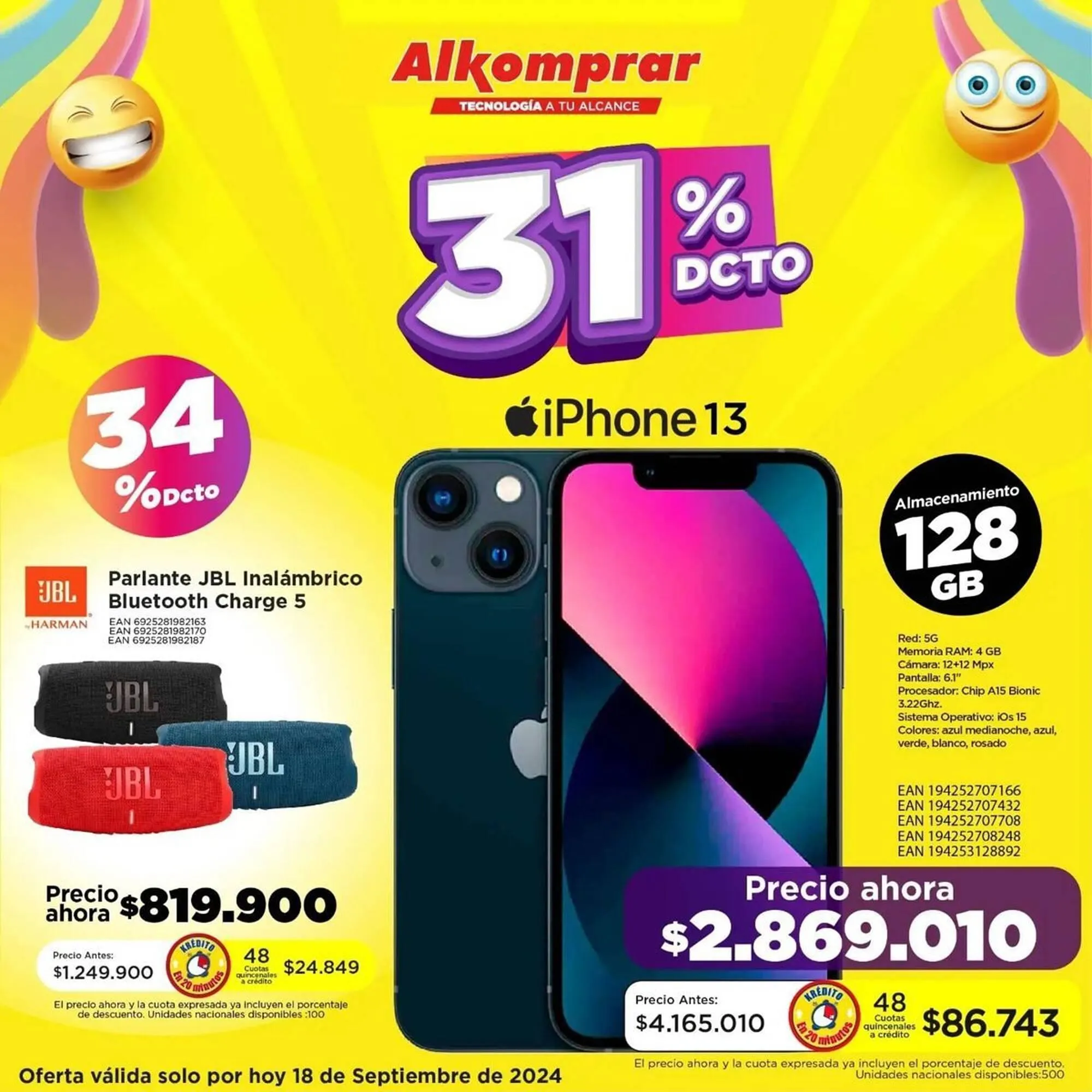 Catalogo de Catálogo Alkomprar 19 de septiembre al 3 de octubre 2024 - Pag 1