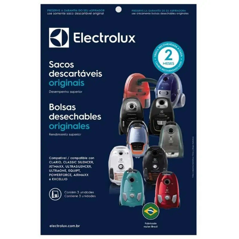 Bolsas Aspiradora Electrolux Eqp20 Eqp10 Original