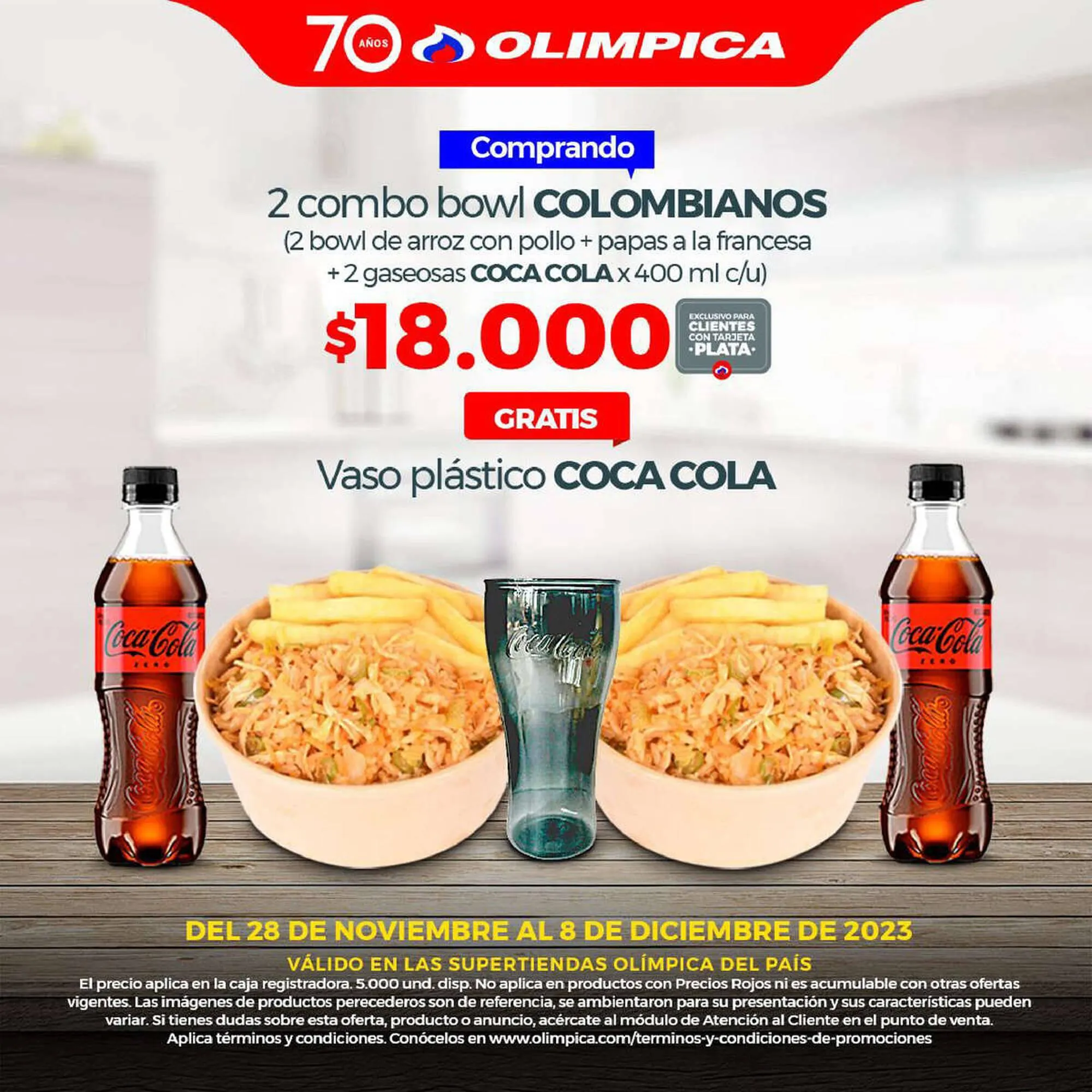 Catalogo de Catálogo Olímpica 29 de noviembre al 8 de diciembre 2023 - Pag 1