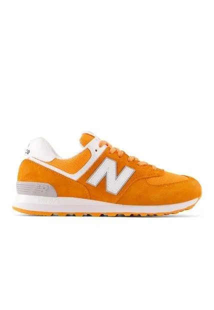 Tenis New Balance 574-Naranja