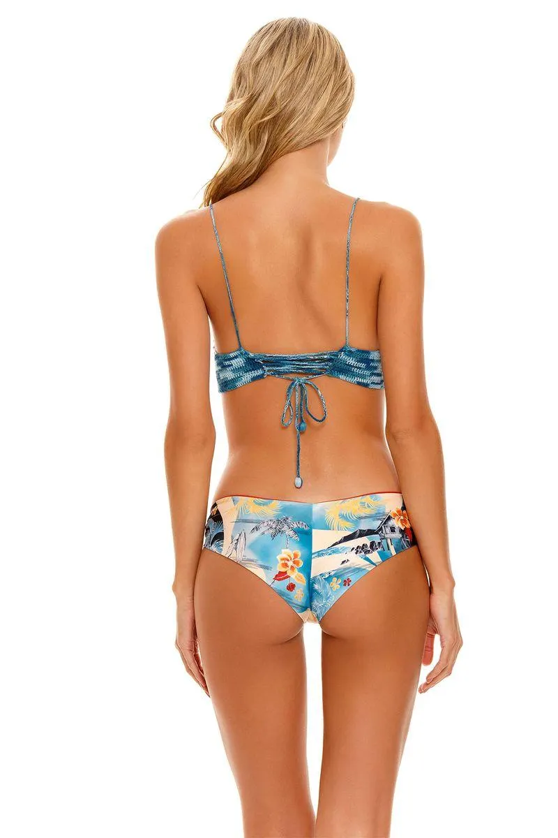 Bottom de Vestido de Baño Reversibe Cove