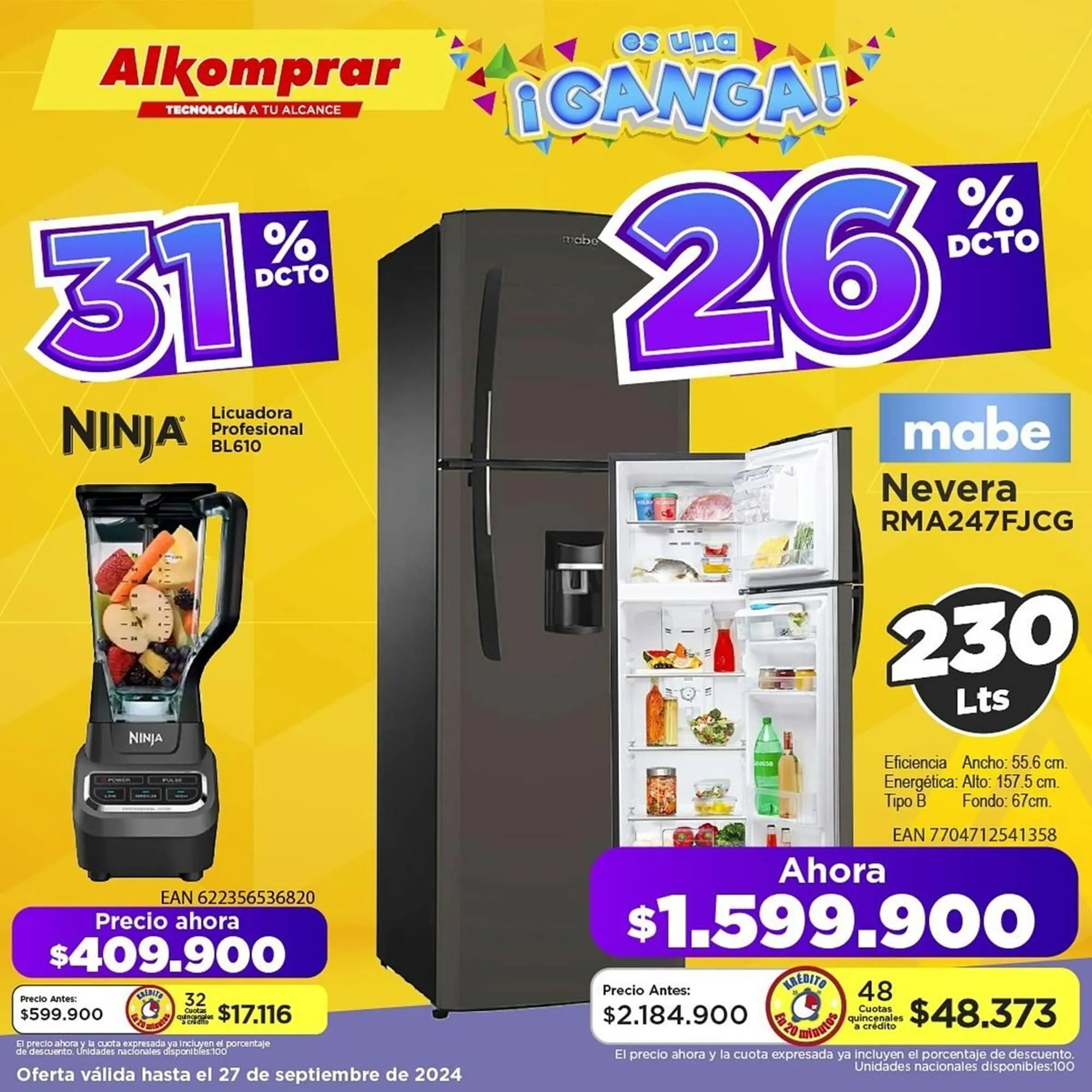 Catalogo de Catálogo Alkomprar 22 de septiembre al 6 de octubre 2024 - Pag 1