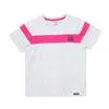 Camiseta manga corta gris jaspe para bebé niño