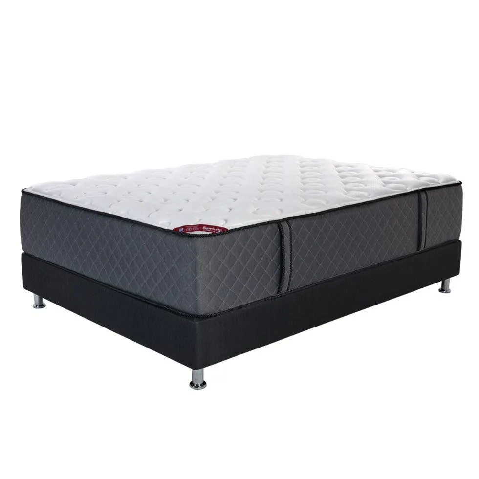 Combo Cama Americana Atlantic Firme Semi Doble Dividido
