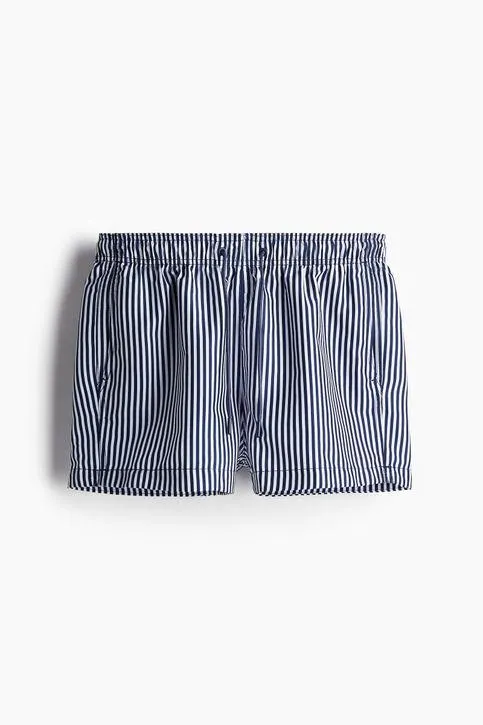 Bermuda de baño estampada