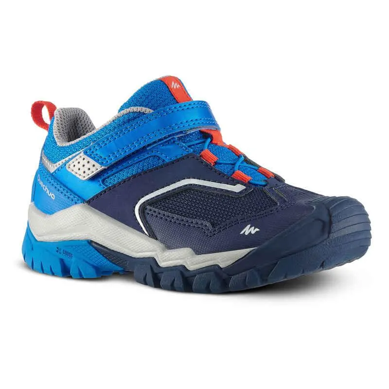 Zapatos senderismo para niños Quechua, CrossRock, Azul