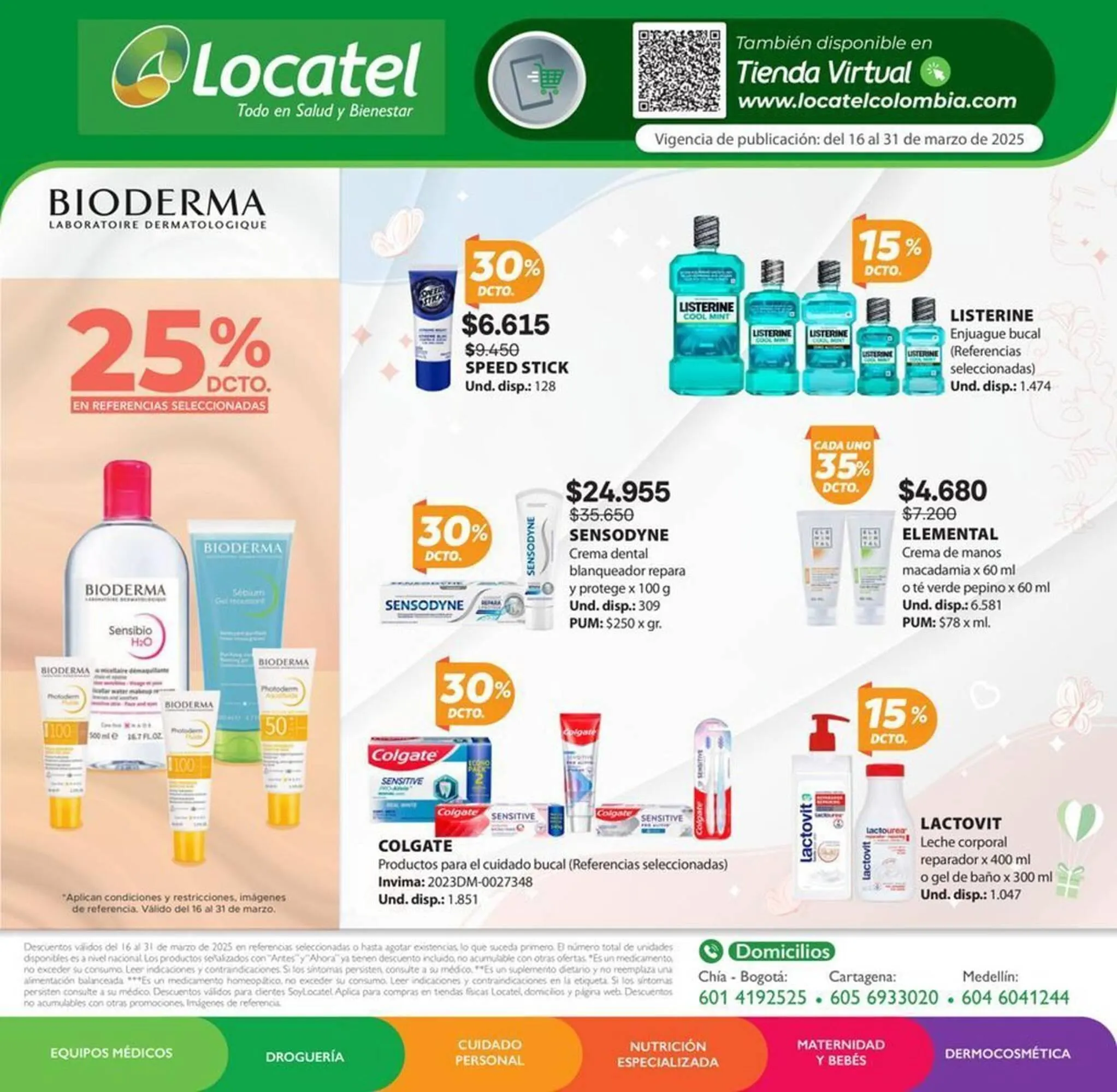 Catalogo de Catálogo Locatel 17 de marzo al 31 de marzo 2025 - Pag 1