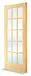 Puerta Pino 3 Paneles 15 Vidrios 86x203cm