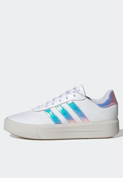 Tenis Lifestyle Blanco-Tornasol adidas Performance Court Plataforma