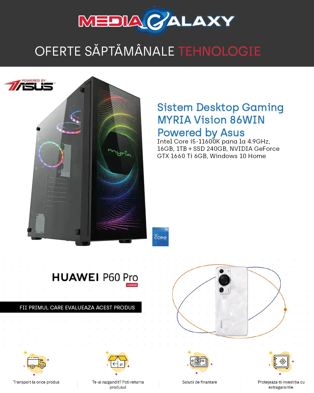 Catalog Media Galaxy Oferte: Electronică de la 5 iunie până la 20 iunie 2025 - Revista Pagina 1
