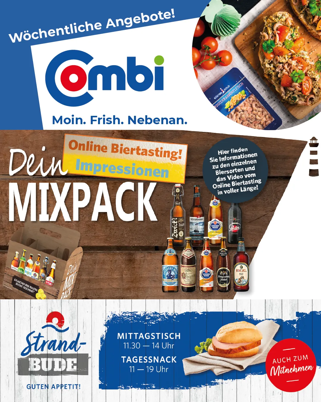 Combi angebote Supermarkt von 27. August bis 11. September 2025 - Prospekt seite 1