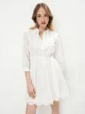 Rochie mini din bumbac