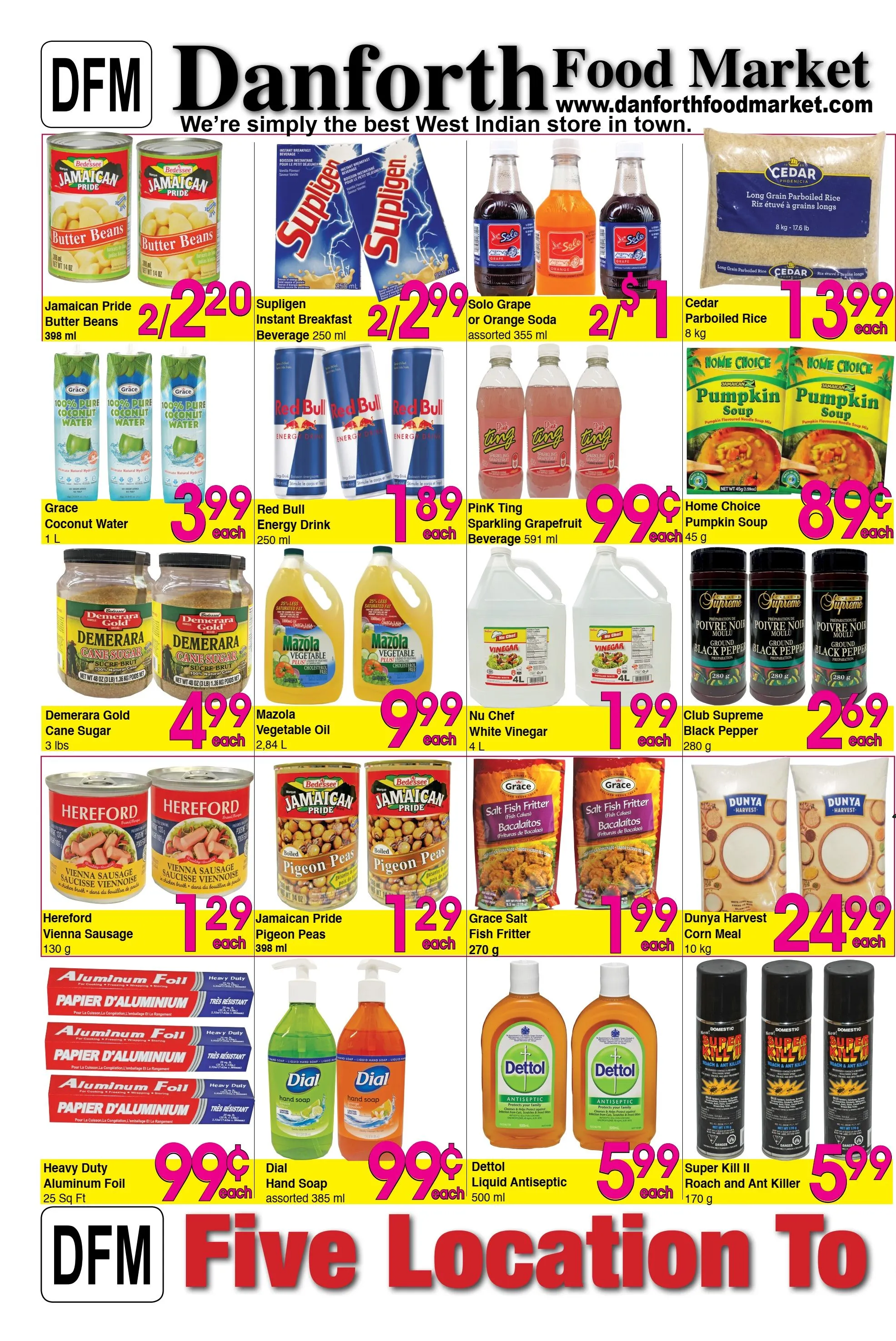 Danforth Food Market flyers from August 14 to August 21 2025 - flyer page 1
