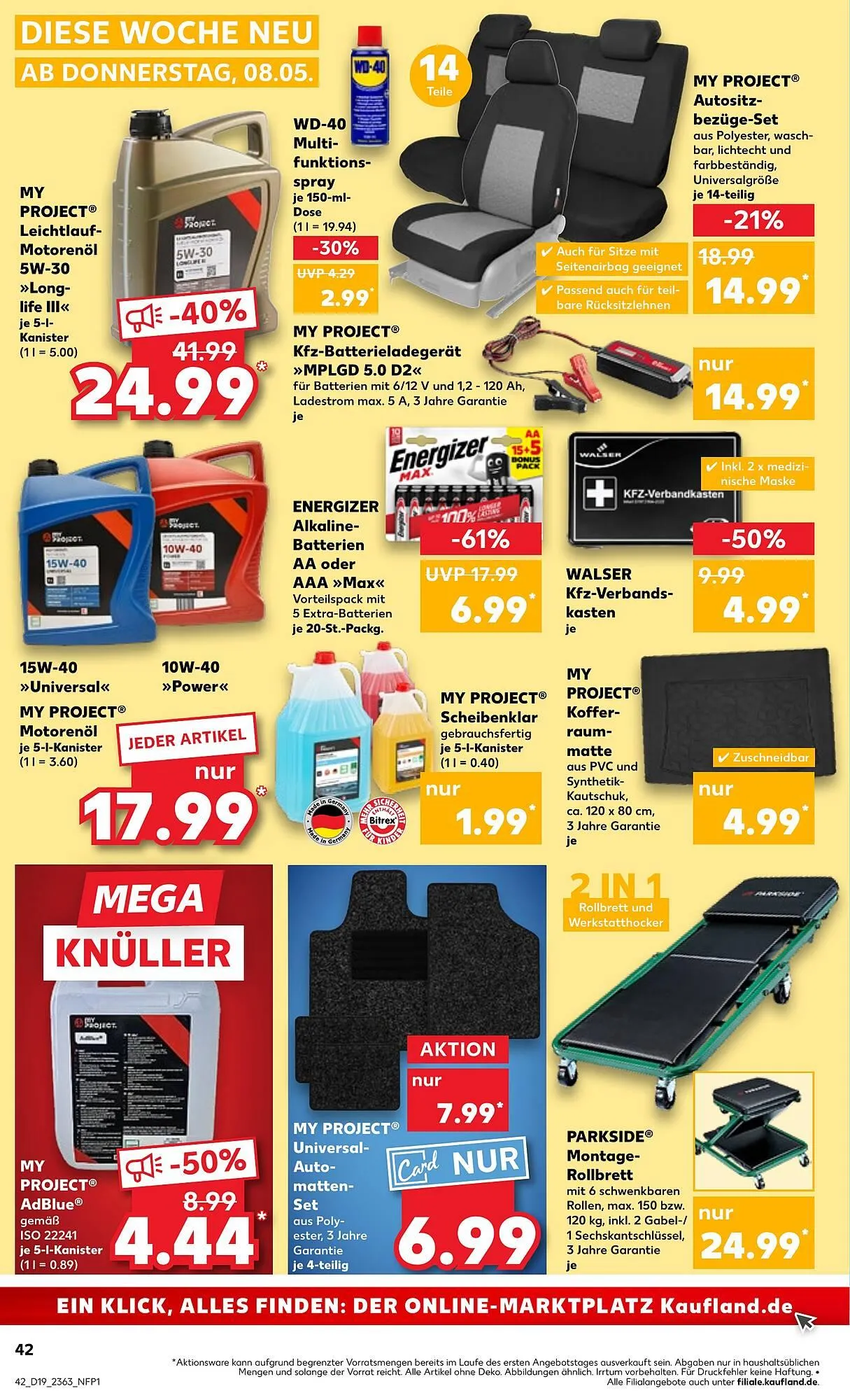 Kaufland Prospekt von 8. Mai bis 14. Mai 2025 - Prospekt seite 42