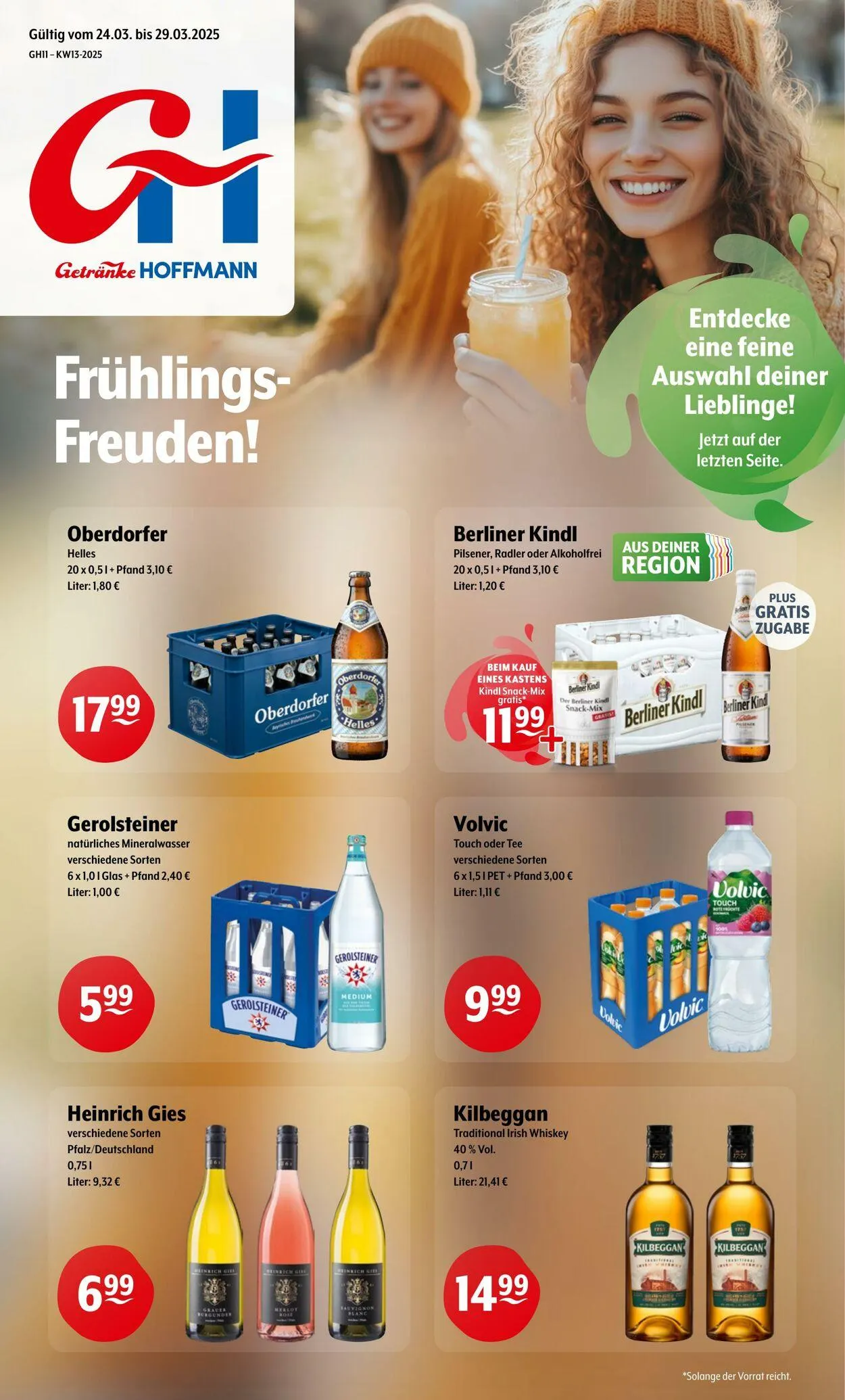 Getränke Hoffmann Aktueller Prospekt - 1