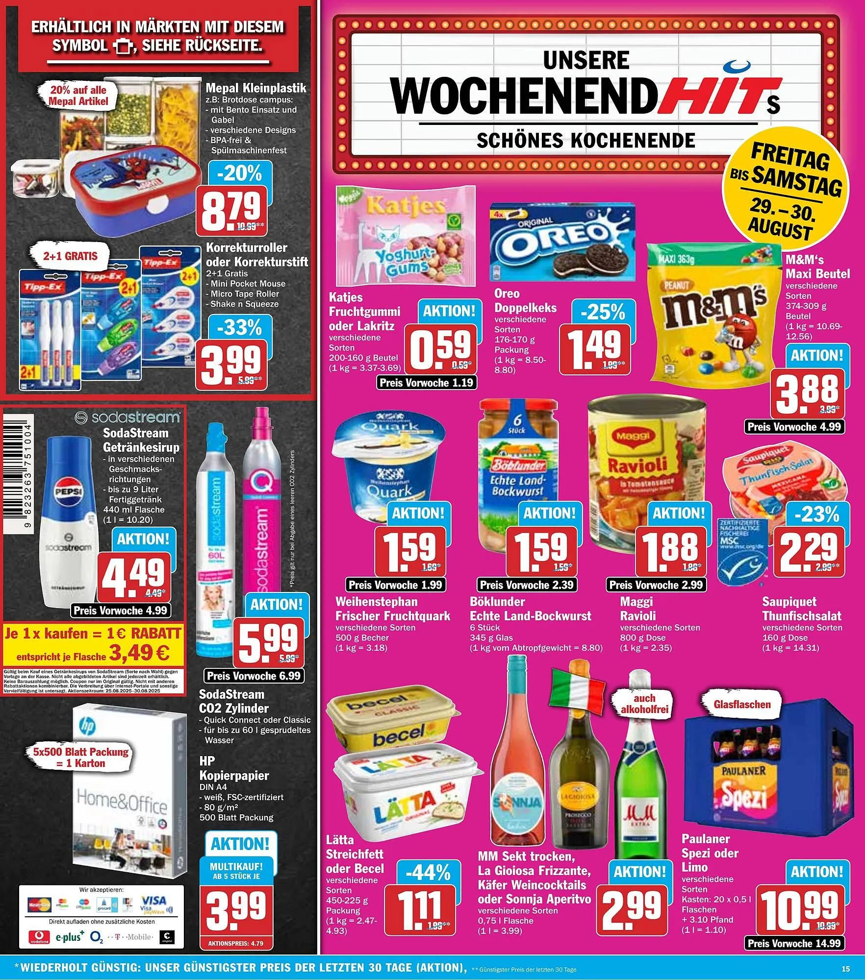 HIT Prospekt von 25. August bis 30. August 2025 - Prospekt seite 15