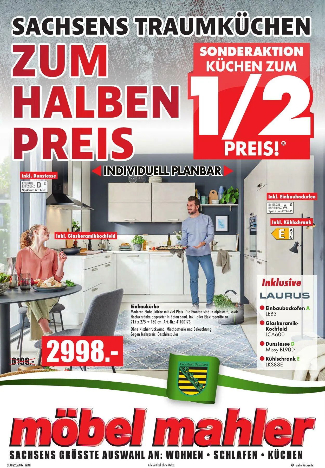 Möbel Mahler Aktueller Prospekt von 27. August bis 10. September 2025 - Prospekt seite 1