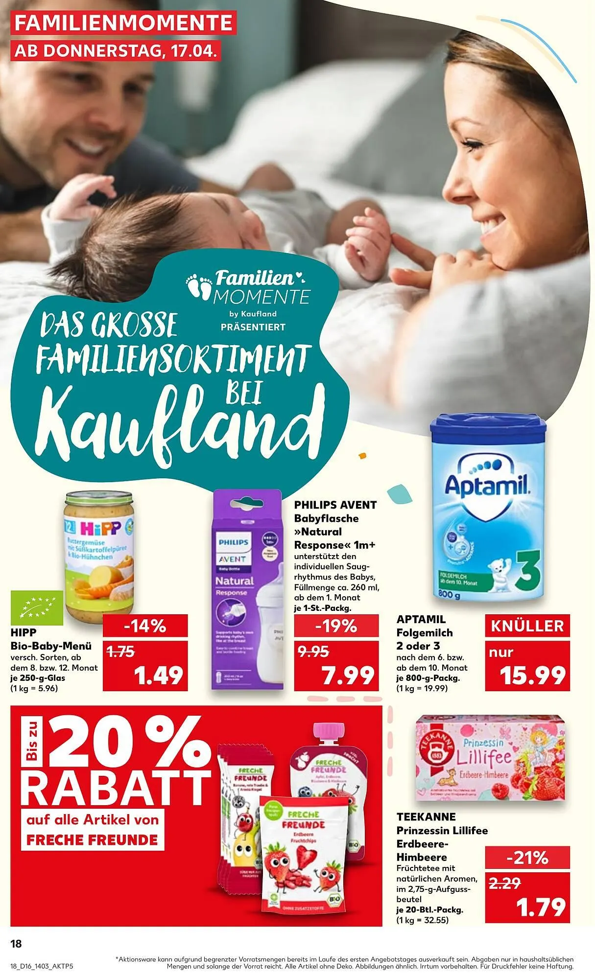 Kaufland Prospekt von 17. April bis 23. April 2025 - Prospekt seite 18