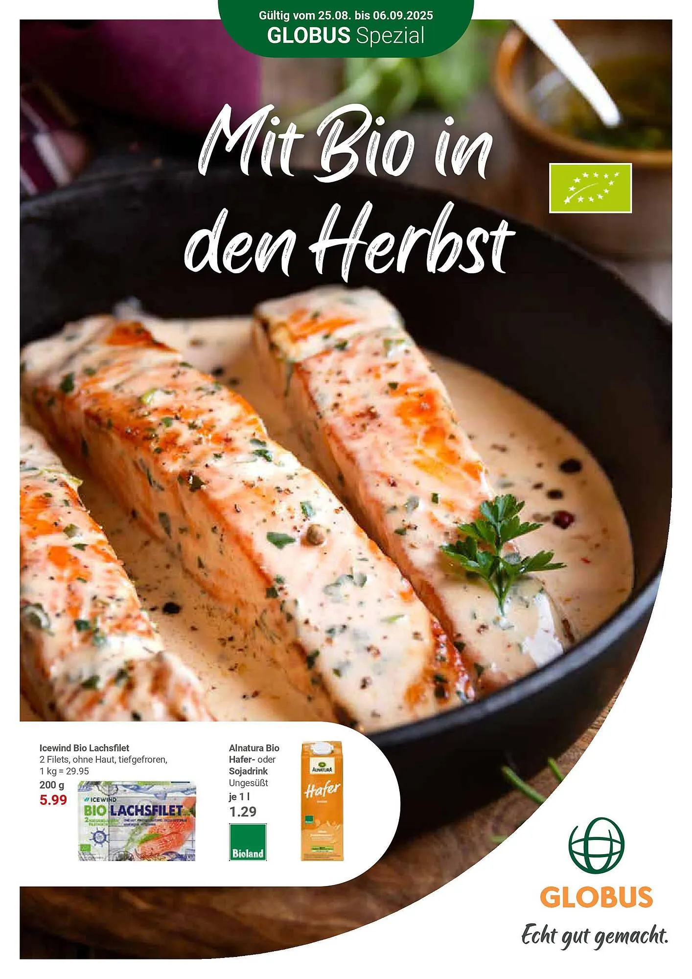 GlobusMagazin von 24. August bis 30. August 2025 - Prospekt seite 1