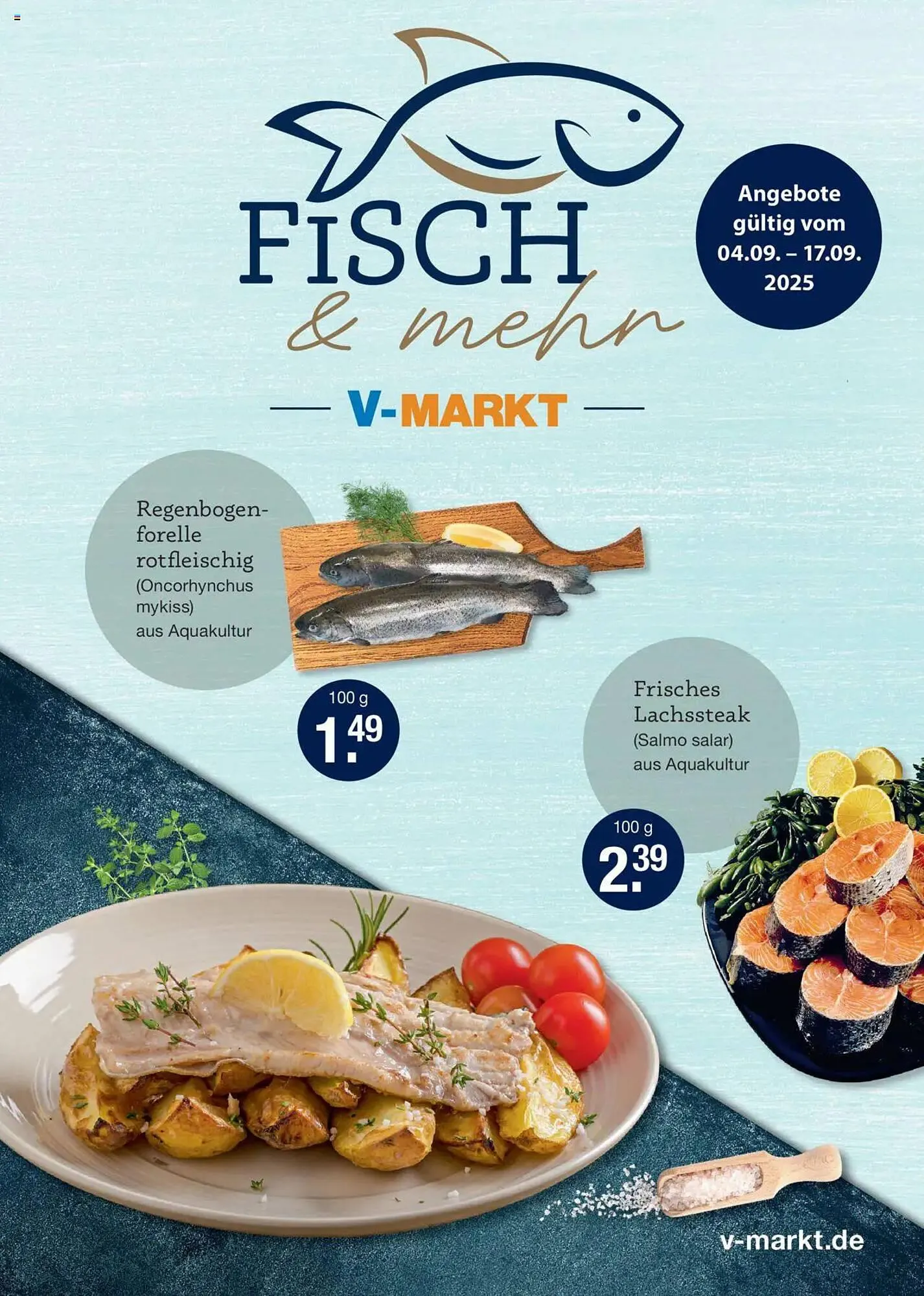 V Markt Prospekt von 4. September bis 17. September 2025 - Prospekt seite 1
