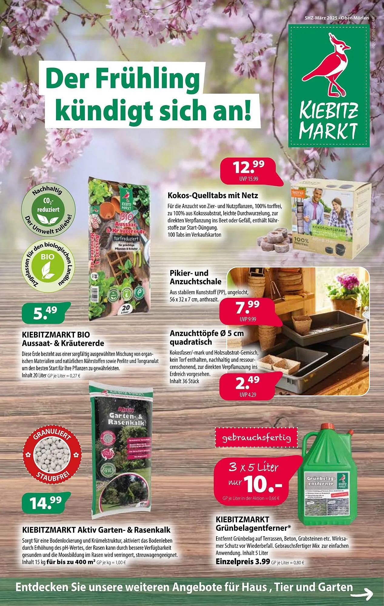 Kiebitzmarkt Prospekt - 1