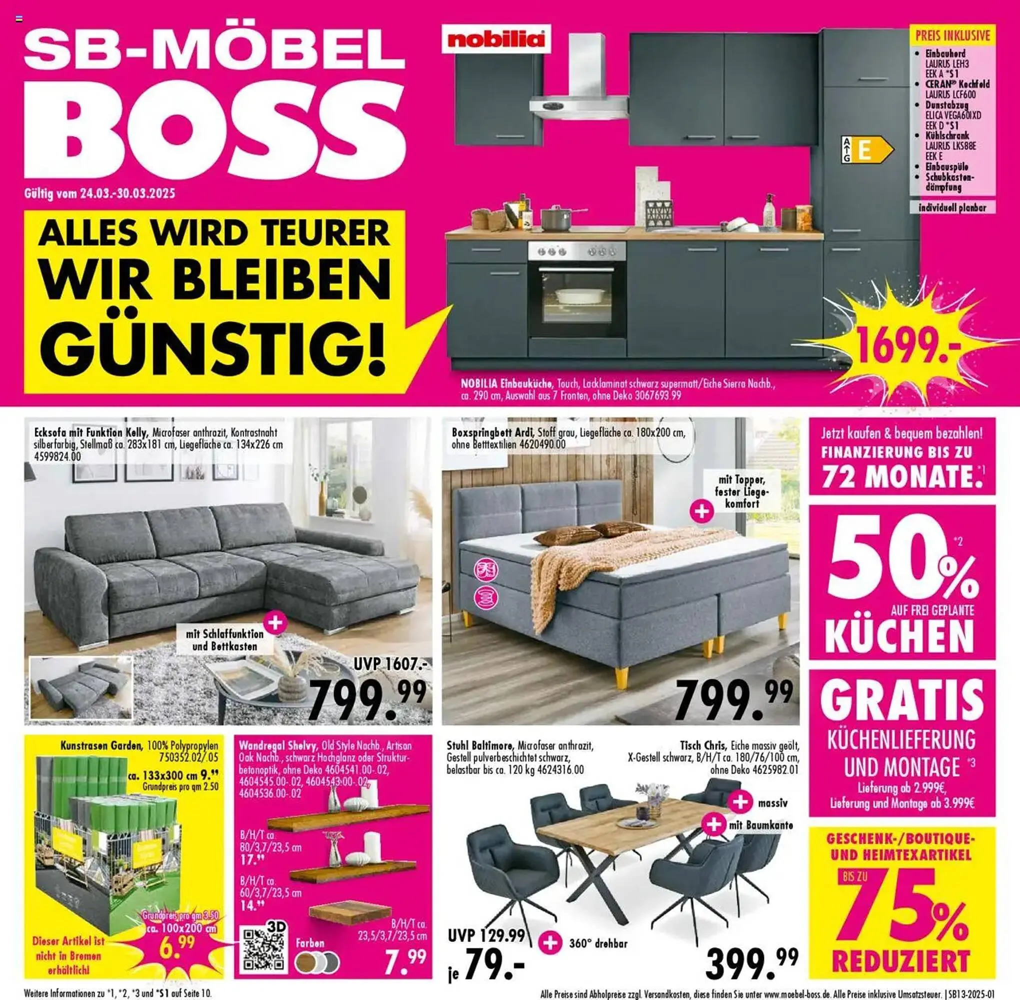 Möbel Boss Prospekt - 1