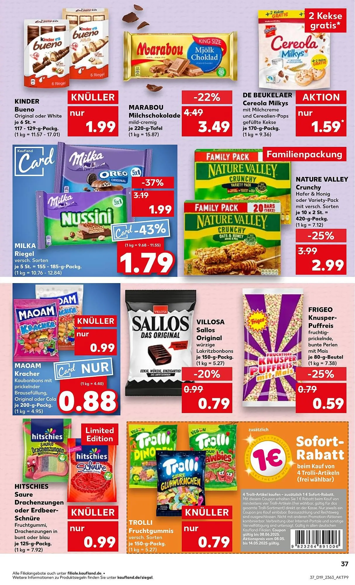 Kaufland Prospekt von 8. Mai bis 14. Mai 2025 - Prospekt seite 37