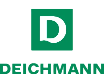 Deichmann logo. Current catalogue